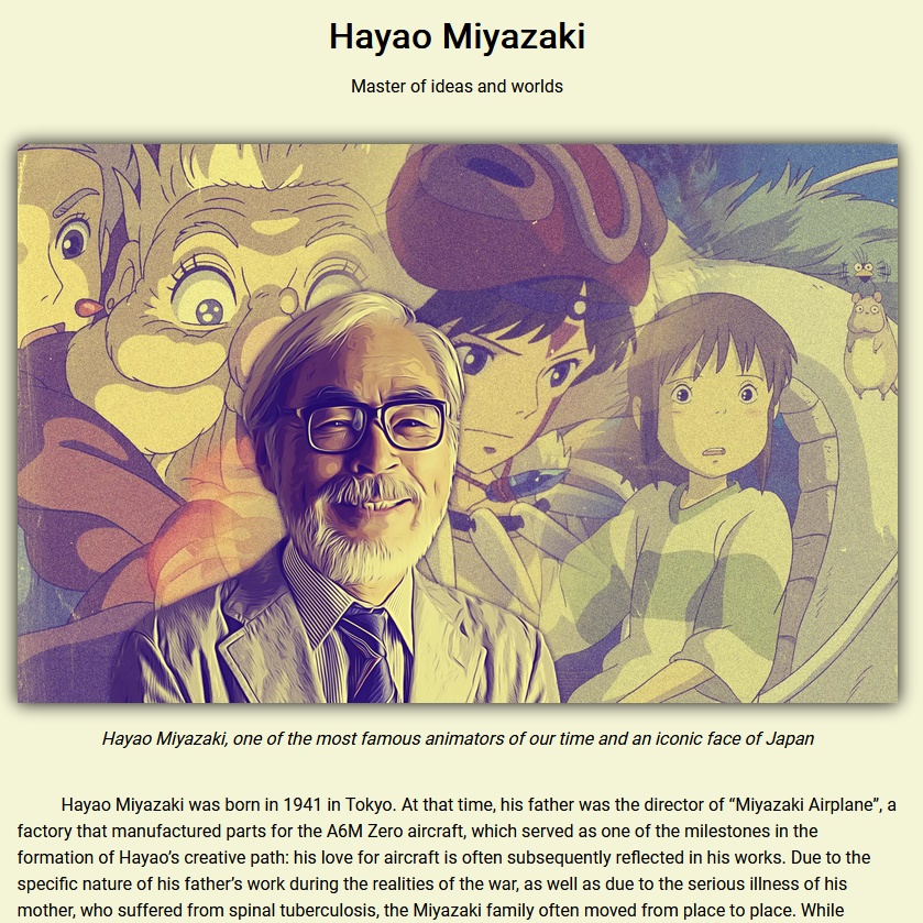 Tribute page